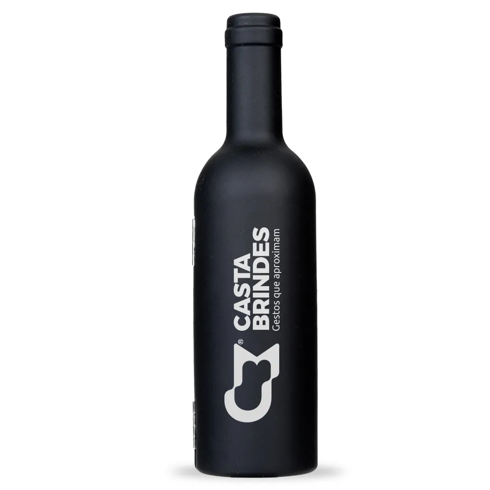 Kit Vinho Garrafa 3 Peças