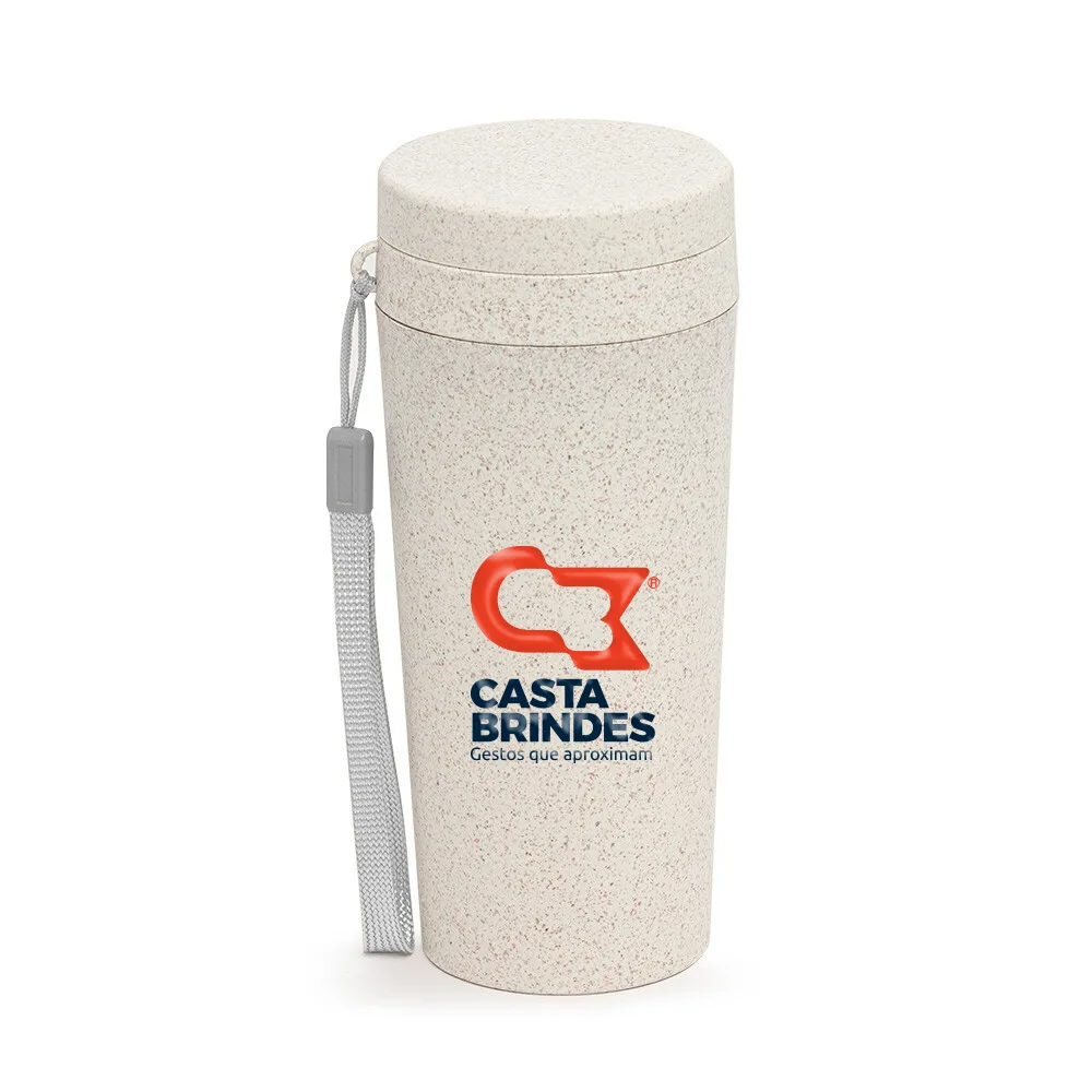 Copo De Fibra De Bambu 350 Ml