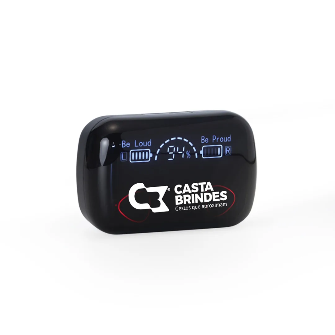 Fone de Ouvido Bluetooth Touch com Case Carregador