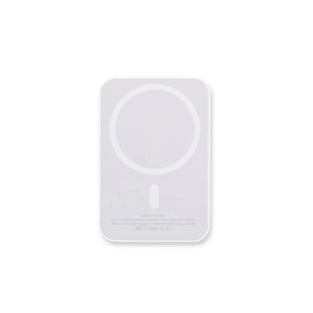 Power Bank 10.000mAh com Carregamento via Indução